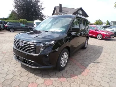 Neu Ford Tourneo Courier Titanium 125 PS (91 kW) 2026 Schwarz Van / Kleinbus