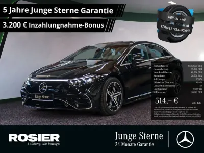 Gebraucht Mercedes EQS580 Premium Plus 385 kW (524 PS) 2023 Schwarz Limousine