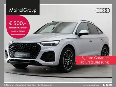 Gebraucht Audi Q5 Sportback S-Line 204 PS (150 kW) 2023 Silber SUV