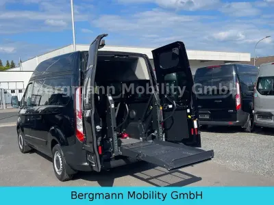 Używany Ford Transit Custom 105 KM (77 kW) 2020 Czarny Minivan