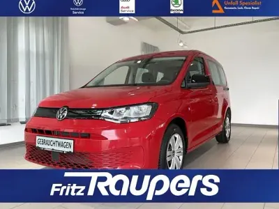 Gebraucht VW Caddy Basis 114 PS (83 kW) 2022 Rot Van / Kleinbus
