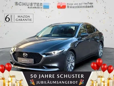Gebraucht Mazda 3 Exclusive 140 PS (102 kW) 2024 Silber Limousine
