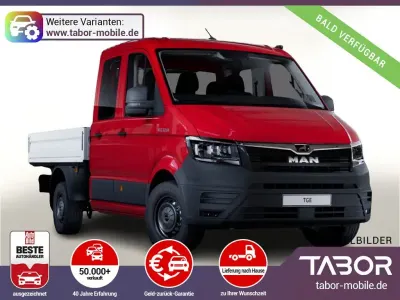 Nowe MAN TGE 177 KM (130 kW) 2025 Czerwony Van