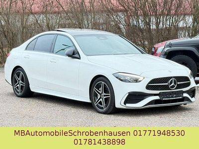 Gebraucht Mercedes C200 AMG 204 PS (150 kW) 2023 Weiß Limousine