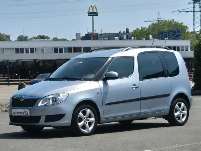 Gebraucht Skoda Roomster Family 86 PS (63 kW) 2012 Blau Van / Kleinbus