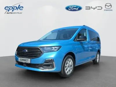 Neu Ford Grand Tourneo Connect Titanium 150 PS (110 kW) 2026 Blau Van / Kleinbus