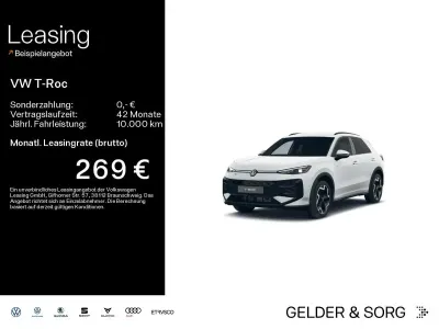 Neu VW T-Roc R-line 150 PS (110 kW) 2026 Pure white SUV