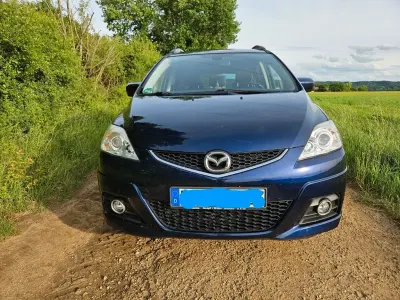 Gebraucht Mazda 5 Comfort 116 PS (85 kW) 2008 Blau Van / Kleinbus