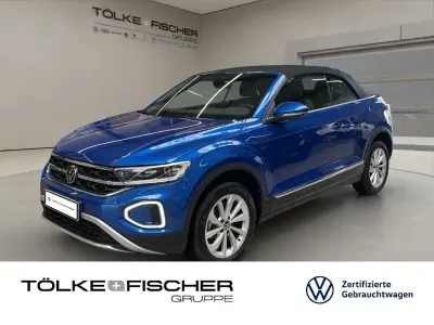 Gebraucht VW T-Roc Cabriolet Style 150 PS (110 kW) 2025 Ravennablau (metallic) Cabrio