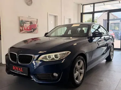 Gebraucht BMW 218 Sport Line 143 PS (105 kW) 2014 Blau Coupé