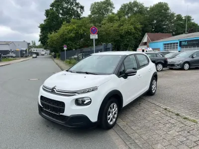 Gebraucht Citroën C3 Feel 82 PS (60 kW) 2019 Weiß Kleinwagen