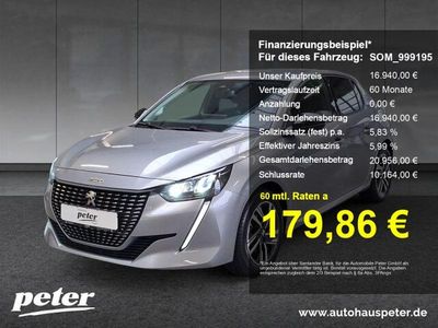 Met. artense silber (metallic) Gebraucht 2023 Peugeot 208 Allure Kleinwagen | 16.939 € (Fairer Preis)