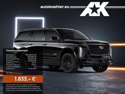 Neu Cadillac Escalade 692 PS (508 kW) 2025 Schwarz SUV