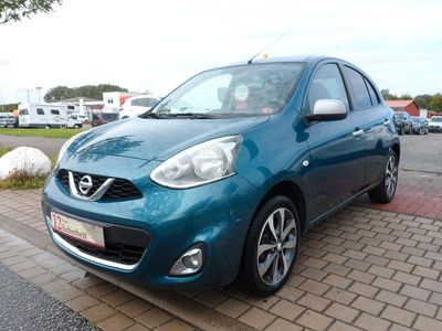 Gebraucht Nissan Micra N-TEC 80 PS (58 kW) 2015 Blau Kleinwagen