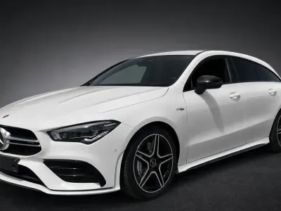 Gebraucht Mercedes CLA35 AMG AMG 306 PS (225 kW) 2021 Weiß Coupé