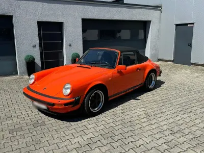 Gebraucht Porsche 911SC 204 PS (150 kW) 1983 Orange Cabrio