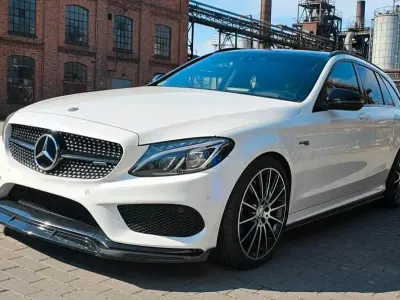 Brugt Mercedes C450 AMG AMG 367 HK (269 kW) 2016 Hvid Stationcar