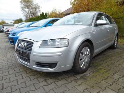 Gebraucht Audi A3 Sportback Attraction 105 PS (77 kW) 2008 Silber Kleinwagen