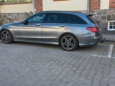 Usata Mercedes C220 AMG 194 CV (142 kW) 2021 Grigio Station wagon