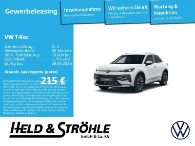 Neu VW T-Roc Style 116 PS (85 kW) 2026 Weiß SUV