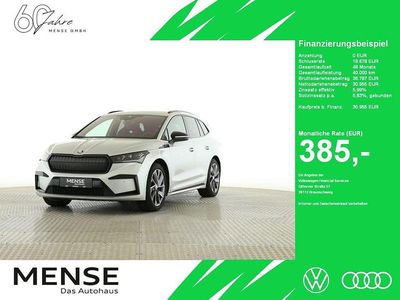 Brilliantsilber Gebraucht 2022 Skoda Enyaq iV SportLine SUV | 30.755 € (Fairer Preis)