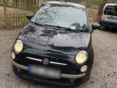 Gebraucht Fiat 500 Lounge 69 PS (50 kW) 2014 Schwarz Kleinwagen
