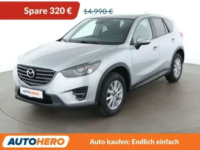 Gebraucht Mazda CX-5 Exclusive-Line 165 PS (121 kW) 2015 Silber SUV