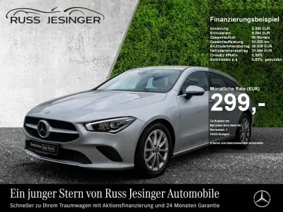 Gebraucht Mercedes CLA200 Progressive 150 PS (110 kW) 2021 Iridiumsilber metallic Kombi