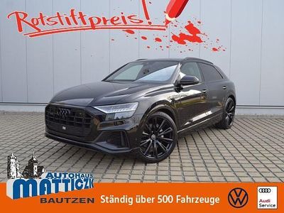 Gebraucht Audi Q8 S-Line 286 PS (210 kW) 2020 Schwarz (oracschwarz metallic) SUV
