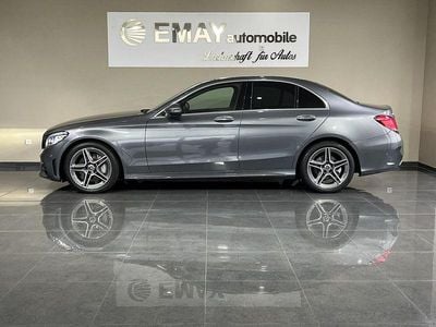 Grau Gebraucht 2019 Mercedes C300 AMG line Limousine | 31.498 € (Teuer)