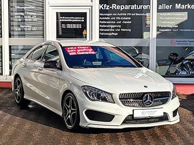 Gebraucht Mercedes CLA220 AMG line 177 PS (130 kW) 2016 Weiß Limousine