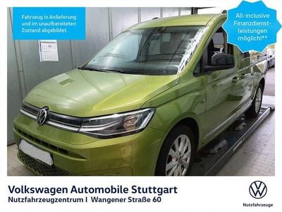 Second-hand VW Caddy Maxi Style 122 CP (89 kW) 2023 Verde Monovolum
