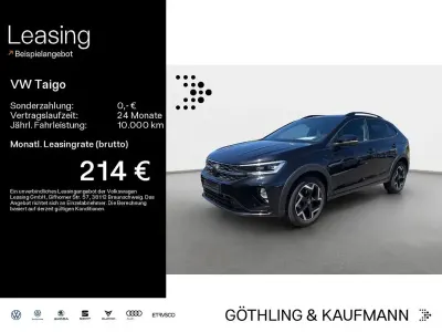 Gebraucht VW Taigo R-line 150 PS (110 kW) 2025 Deep black perleffekt SUV