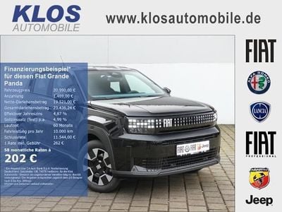 Neu Fiat Grande Panda Business 110 PS (80 kW) 2026 Cinema schwarz Kleinwagen