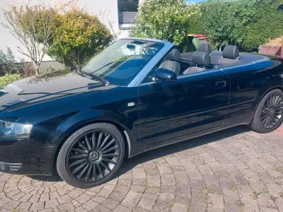Gebraucht Audi A4 Cabriolet 168 PS (123 kW) 2002 Schwarz Cabrio