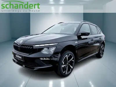 Neu Skoda Kamiq Monte Carlo 150 PS (110 kW) 2025 Schwarzmagic perleffekt (schwarz) metallic SUV