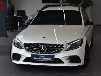 Gebraucht Mercedes C300e AMG line 306 PS (225 kW) 2020 Weiß Limousine