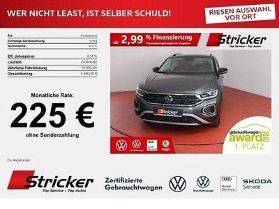 Gebraucht VW T-Roc Goal 150 PS (110 kW) 2025 Grau SUV