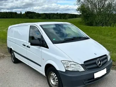 Używany Mercedes Vito 136 KM (100 kW) 2014 Biały Van
