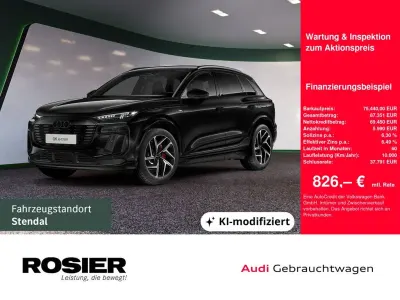 Gebraucht Audi Q6 e-tron Business 225 kW (306 PS) 2026 Schwarz / mythosschwarz SUV