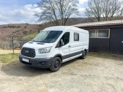 Gebraucht Ford Transit 155 PS (114 kW) 2015 Weiß Van
