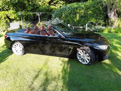 Gebraucht BMW 420 Cabriolet Luxury Line 184 PS (135 kW) 2015 Schwarz Cabrio