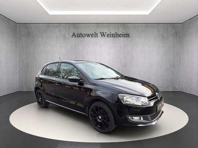 Gebraucht VW Polo Style 60 PS (44 kW) 2012 Schwarz Kleinwagen