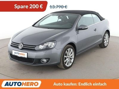 Gebraucht VW Golf Cabriolet LOUNGE 110 PS (80 kW) 2015 Grau Cabrio