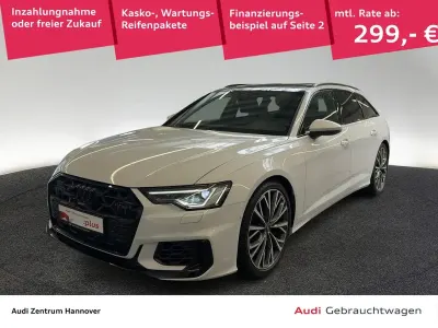 Gebraucht Audi S6 Premium 344 PS (253 kW) 2024 2y gletscherweiß metallic Kombi