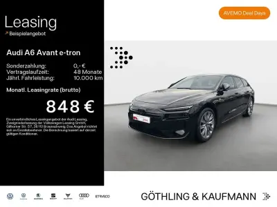 Brugt Audi A6 e-tron S-Line 314 kW (428 HK) 2026 Sort Stationcar