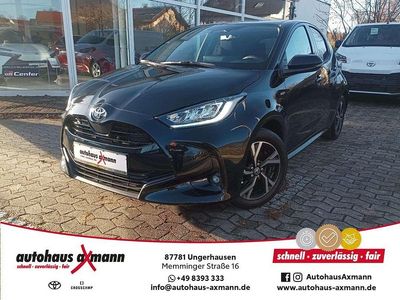 Neu Toyota Yaris Hybrid 116 PS (85 kW) 2025 Schwarz Limousine