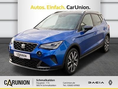 Gebraucht Seat Arona FR 110 PS (80 kW) 2024 Sapphire blau metallic / magnetic grau metallic (blau) SUV