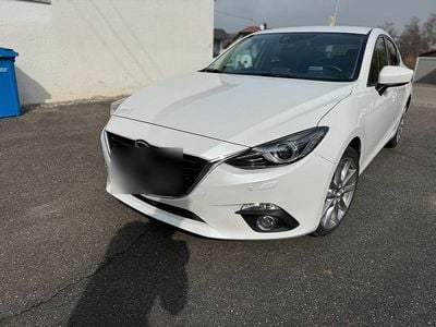 Gebraucht Mazda 3 Sports-Line 150 PS (110 kW) 2016 Weiß Kleinwagen