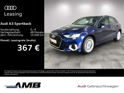 Gebraucht Audi A3 Advanced Plus 150 PS (110 kW) 2024 Blau Limousine